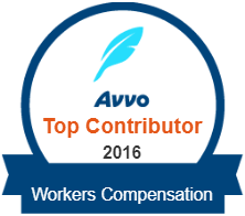 Avvo Top Contributor 2016 Workers Compensation